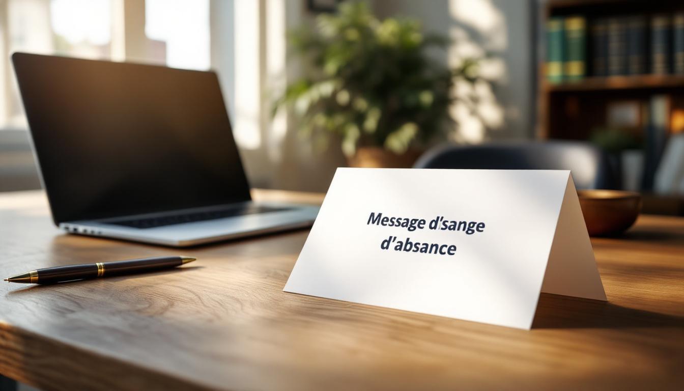 Message d'absence pour congés : que dit le Code du travail